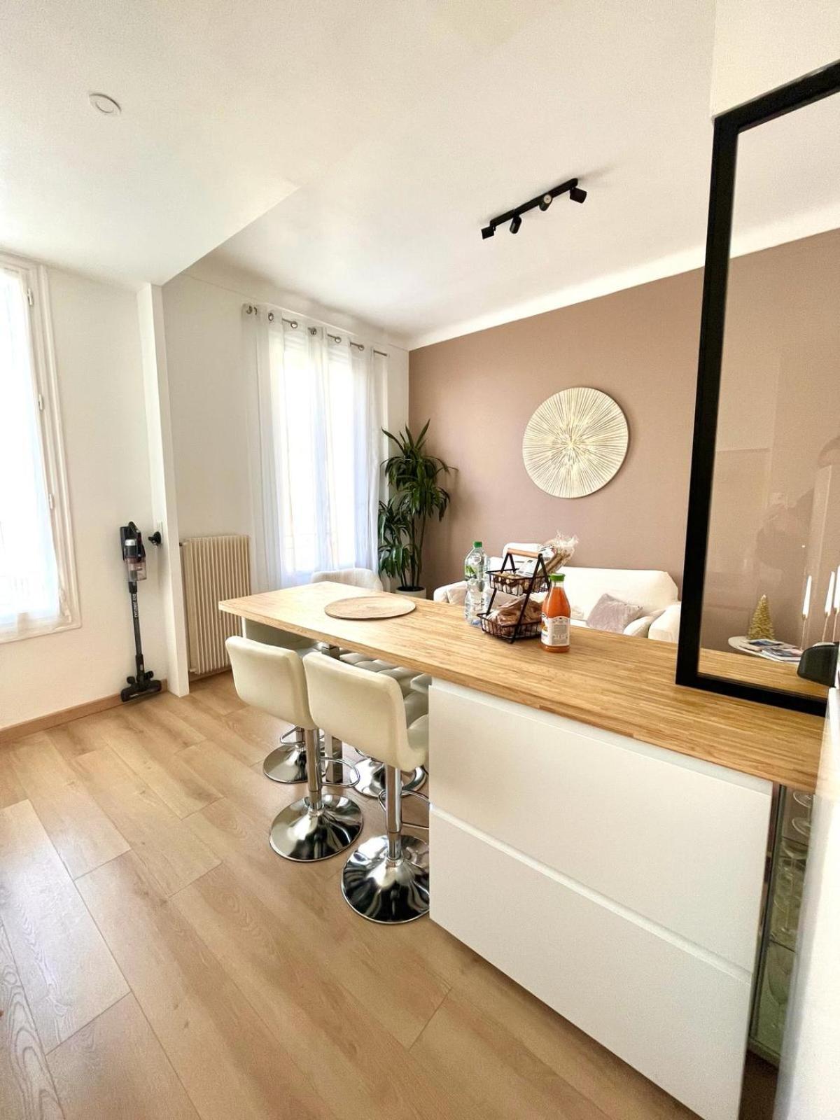 Nice - Appartement T3 Renove De 50 M2 Classe 2 Etoiles Exteriör bild